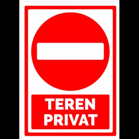 Teren privat